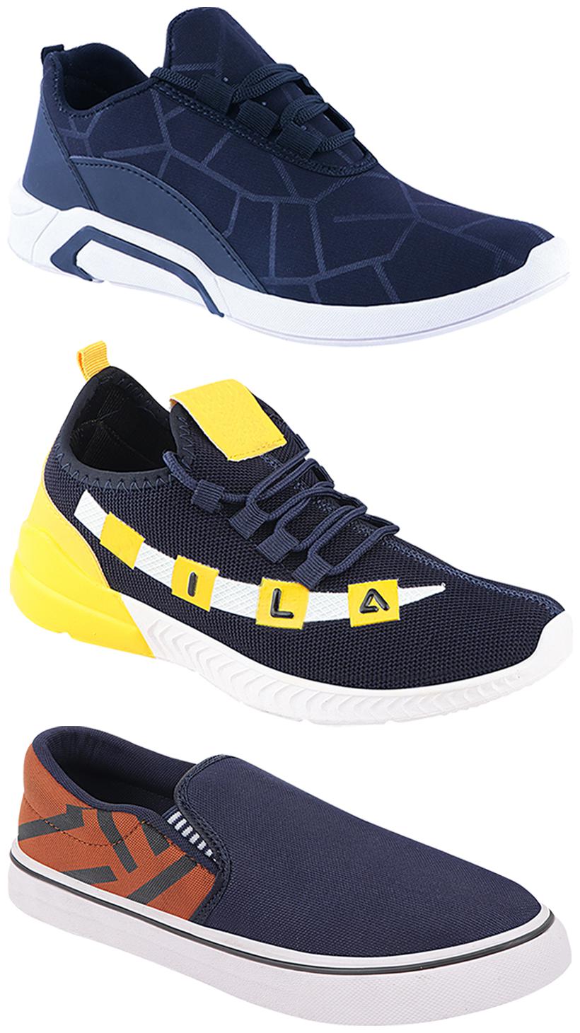 

Birde Men Multi-Color Casual Shoes - CASUAL SPORTS SNEAKERS RUNNNING SHOES - BRD-300-BLU-308-TAN-330