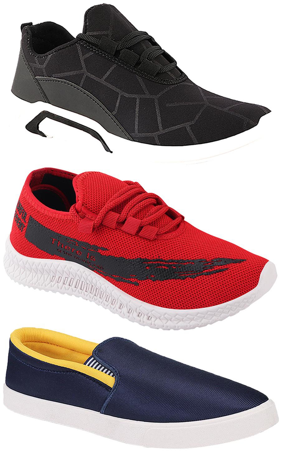 

Birde Men Multi-Color Casual Shoes - BRD-300-BLK BIRDE-52-321