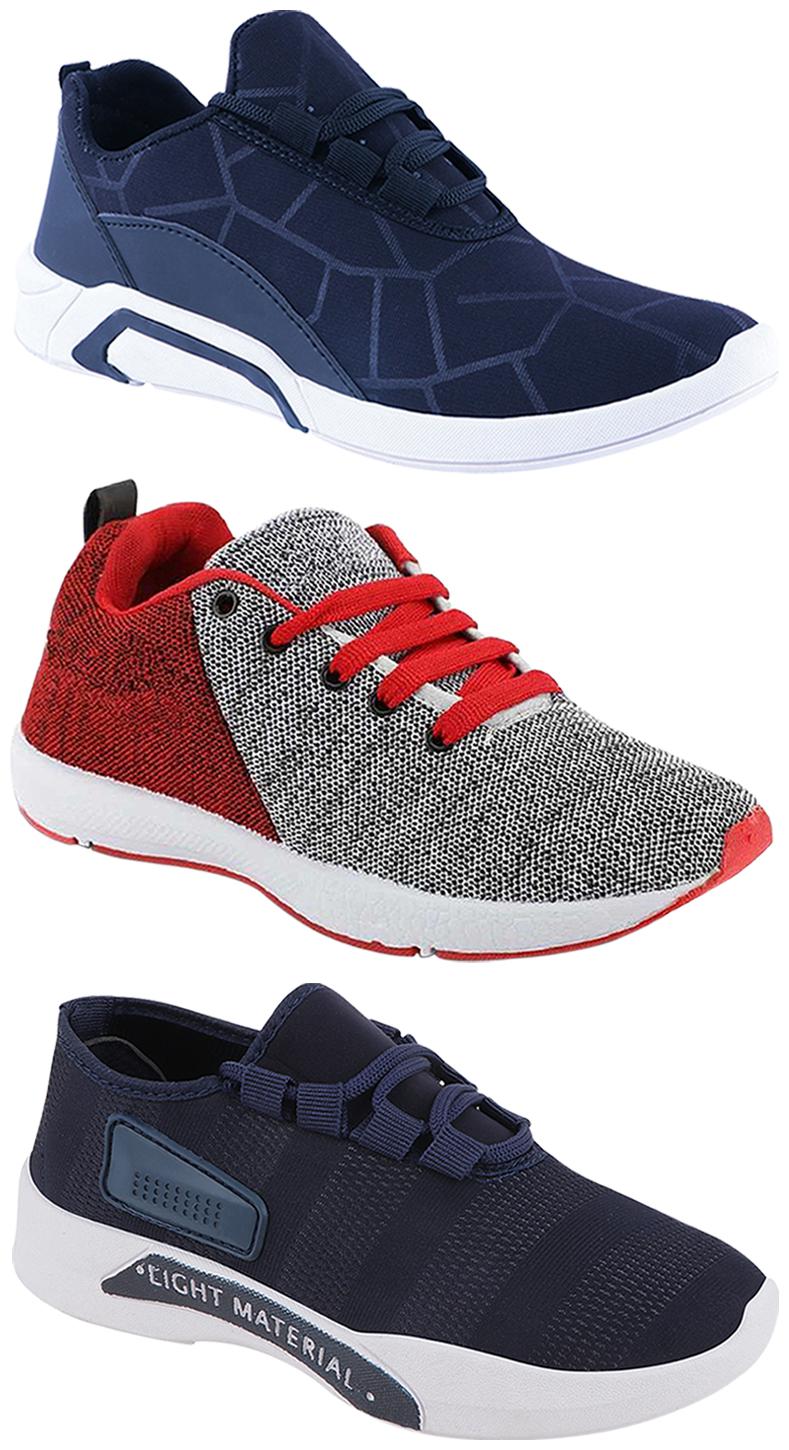 

Birde Men Multi-Color Casual Shoes - BRD-300-BLU-301-BLU-222