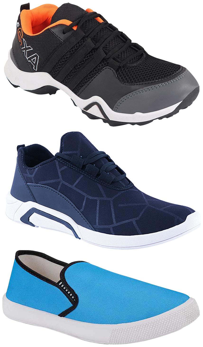 

Birde Men Multi-Color Casual Shoes - BRD-300-BLU-309-SKY AX-3