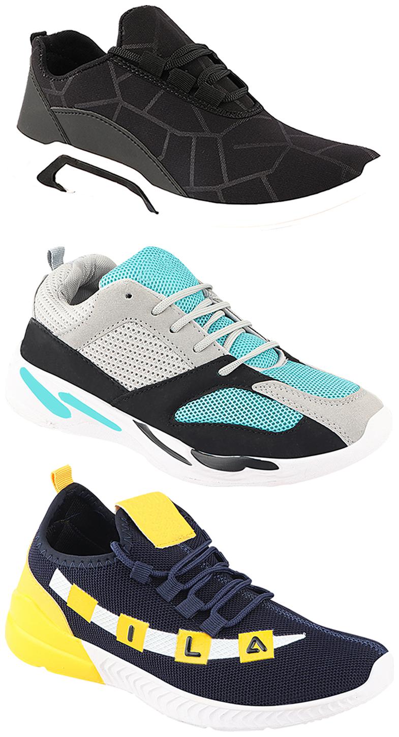 

Birde Men Multi-Color Casual Shoes - CASUAL SPORTS SNEAKERS RUNNNING SHOES - BRD-300-BLK-330-332
