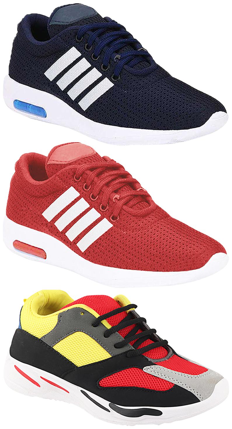 

Birde Men Multi-Color Casual Shoes - CASUAL SPORTS SNEAKERS RUNNNING SHOES - BRD-304-BLU BRD-304-RD BRD-333