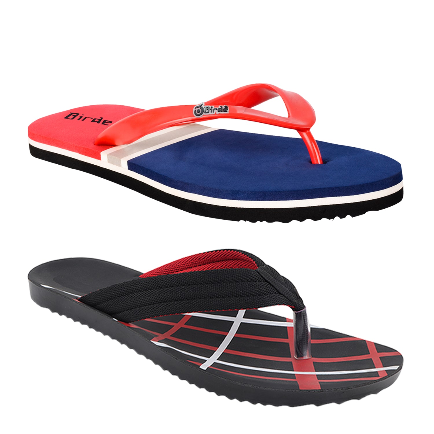 

Birde Men Multi Flip-Flops - 2 Pair