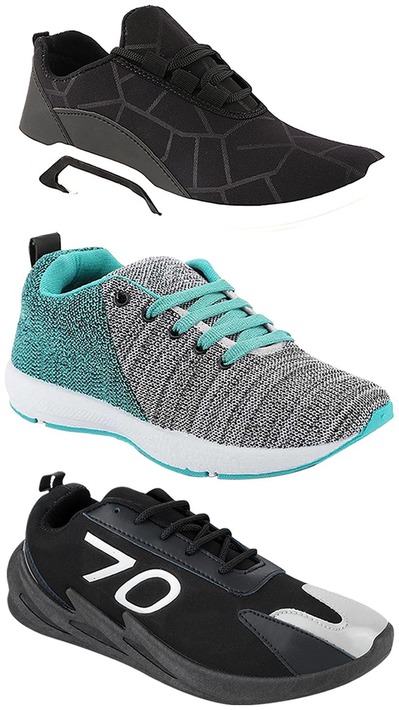 

Birde Men Multi-Color Casual Shoes - CASUAL SPORTS SNEAKERS RUNNNING SHOES - BRD-300-BLK-221-350