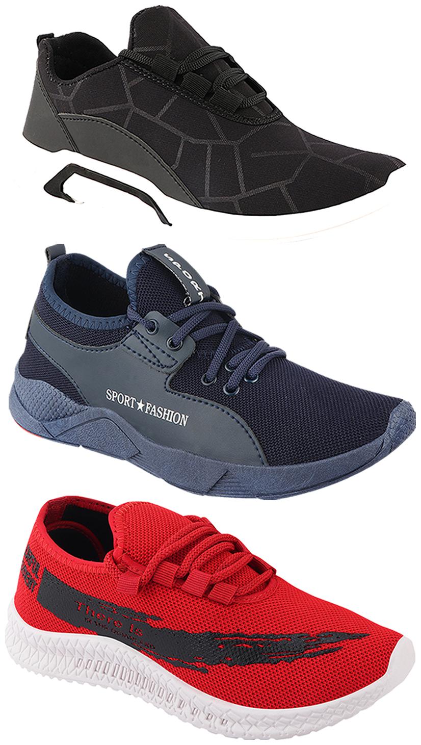 

Birde Men Multi-Color Casual Shoes - BRD-300-BLK-321-342