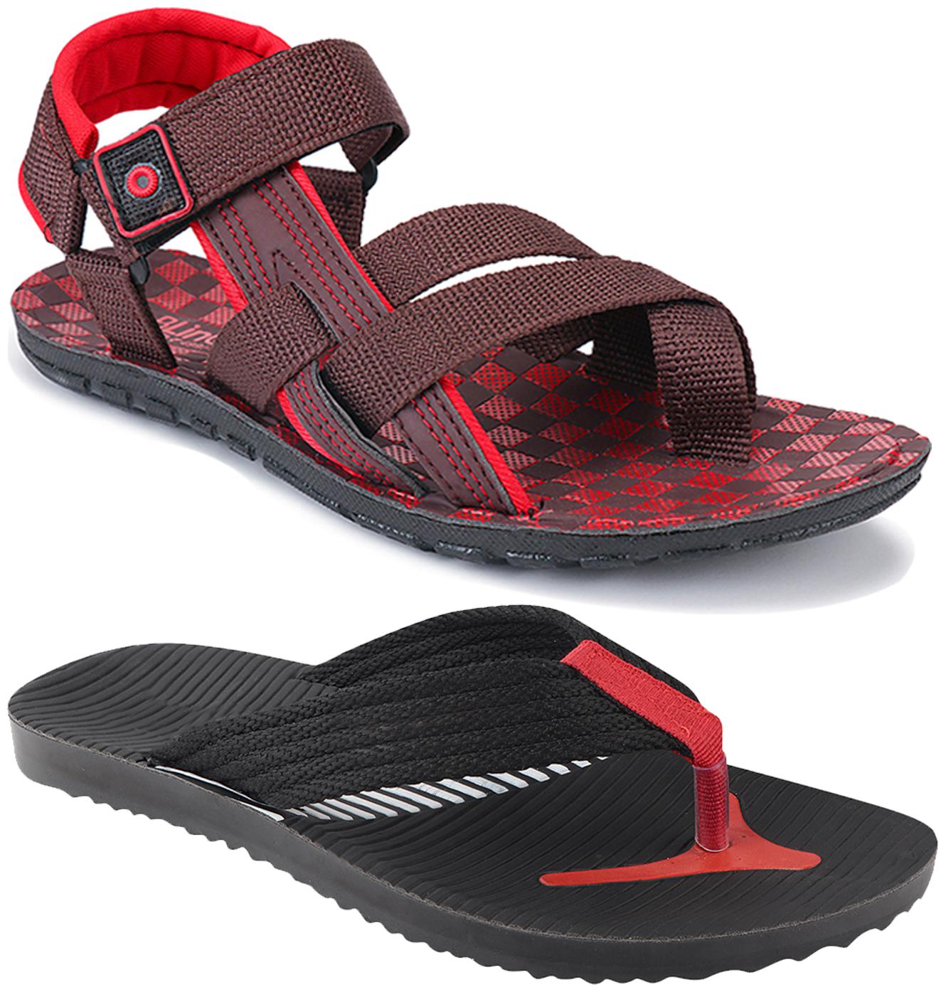 

Birde Men Multi-Color Sandals - 2 Pair