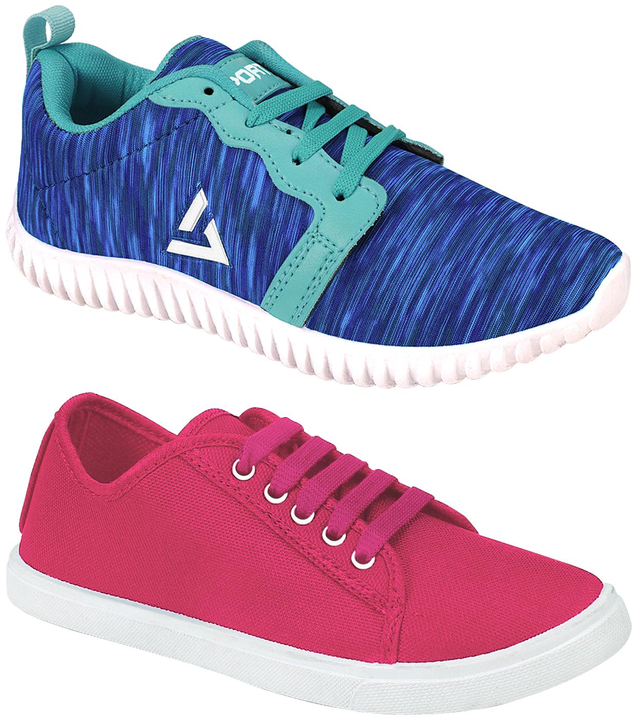 

Birde Women BRD-1001-PNK Running Shoes ( Multi-Color )