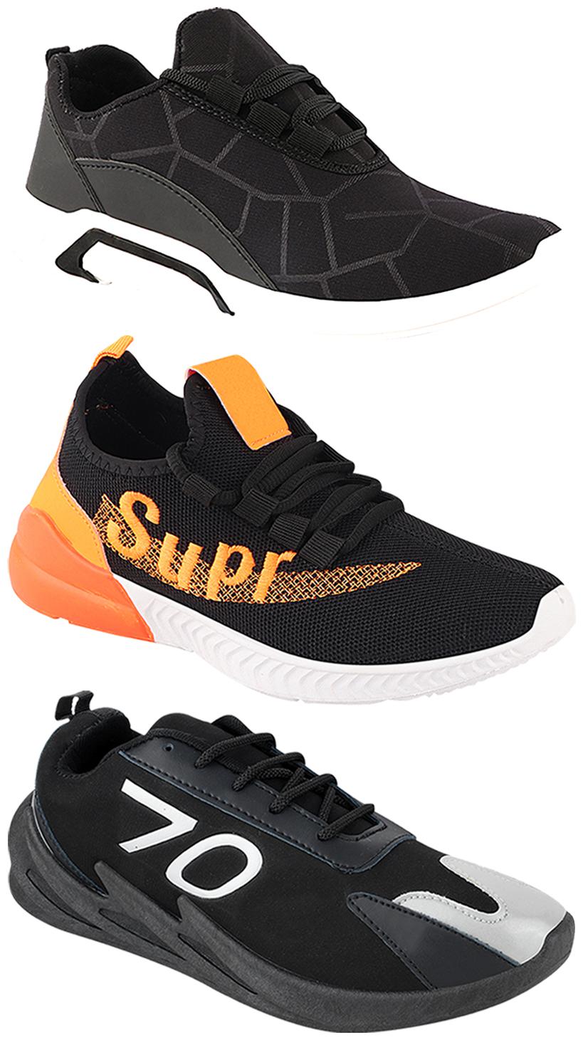 

Birde Men Multi-Color Casual Shoes - CASUAL SPORTS SNEAKERS RUNNNING SHOES - BRD-300-BLK-331-350