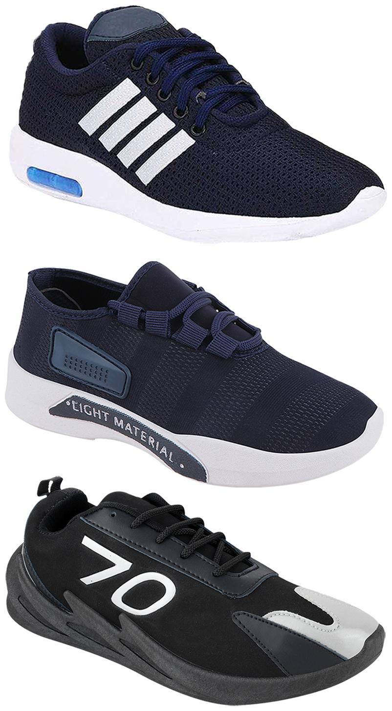 

Birde Men Multi-Color Casual Shoes - CASUAL SPORTS SNEAKERS RUNNNING SHOES - BRD-304-BLU BRD-301-BLU BRD-350