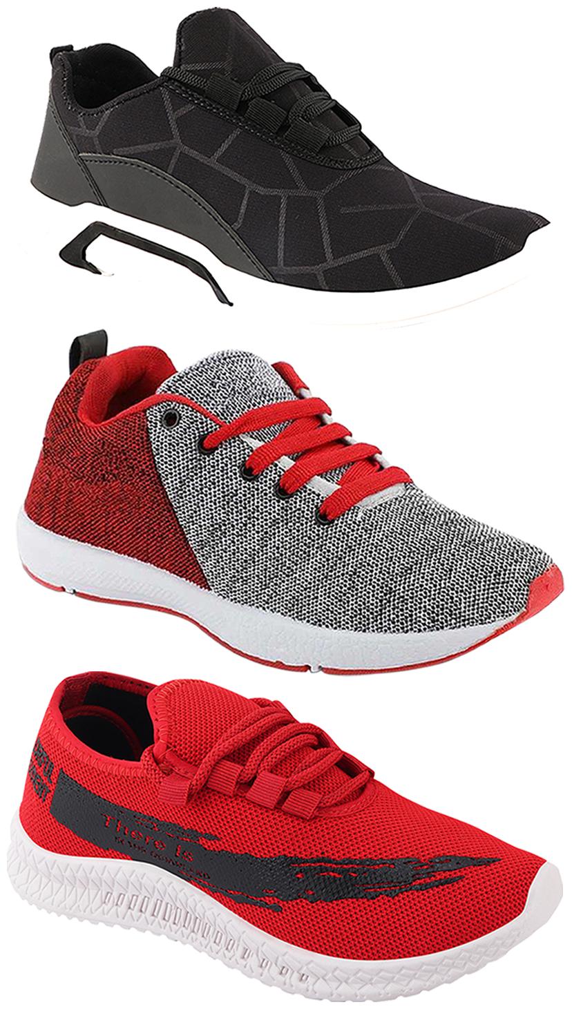 

Birde Men Multi-Color Casual Shoes - CASUAL SPORTS SNEAKERS RUNNNING SHOES - BRD-300-BLK-222-321