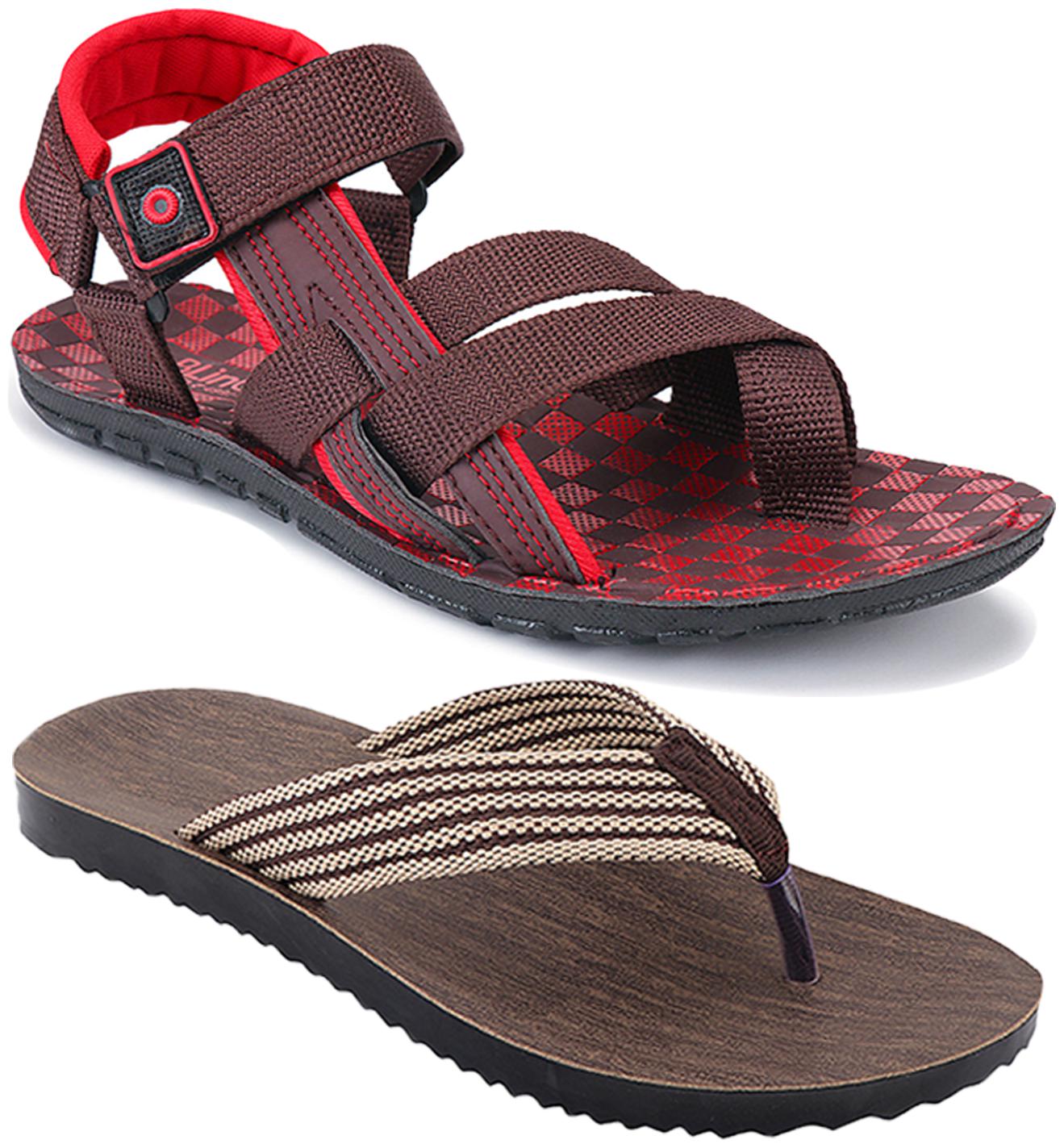 

Birde Men Multi-Color Sandals - 2 Pair