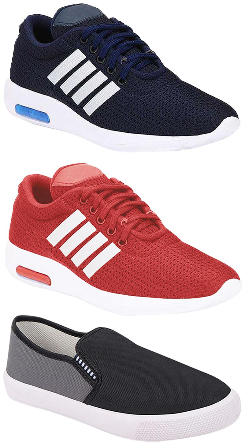 

Birde Men Multi-Color Casual Shoes - BRD-304-BLU BRD-304-RD BRD-309-GRY