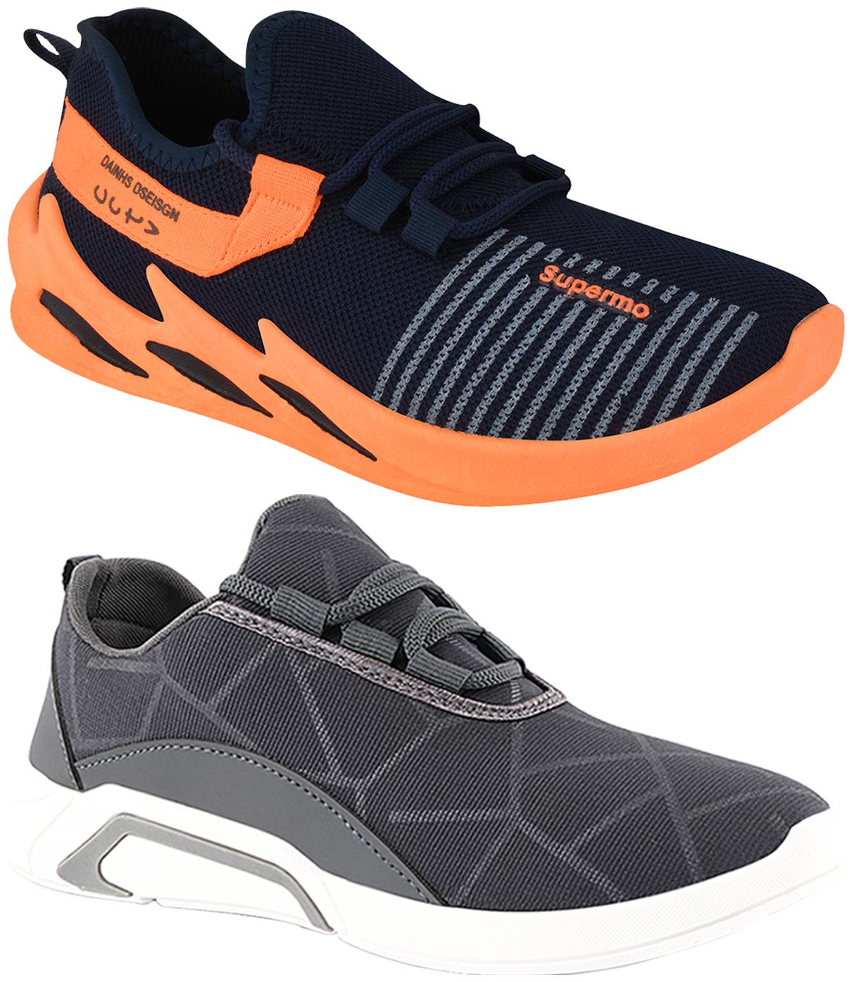

Birde Men Multi-Color Casual Shoes - BRD-371-300-GRY