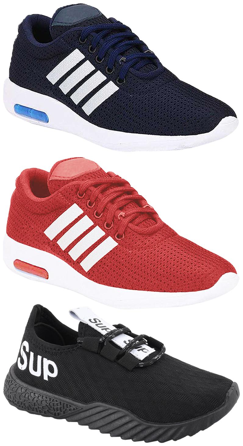 

Birde Men Multi-Color Casual Shoes - CASUAL SPORTS SNEAKERS RUNNNING SHOES - BRD-304-BLU BRD-304-RD BRD-384