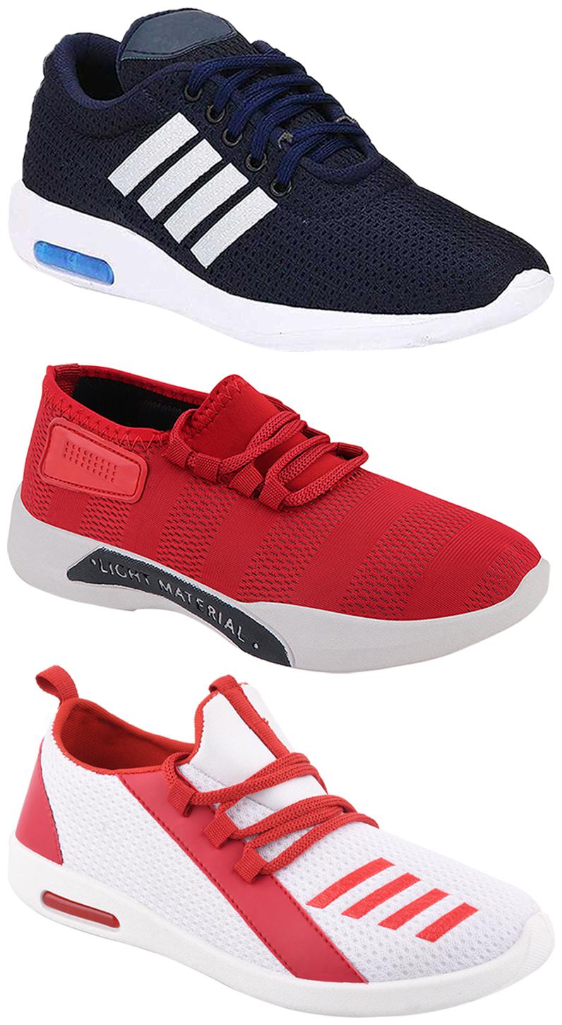 

Birde Men Multi-Color Casual Shoes - BRD-304-BLU BRD-301-RD BRD-374