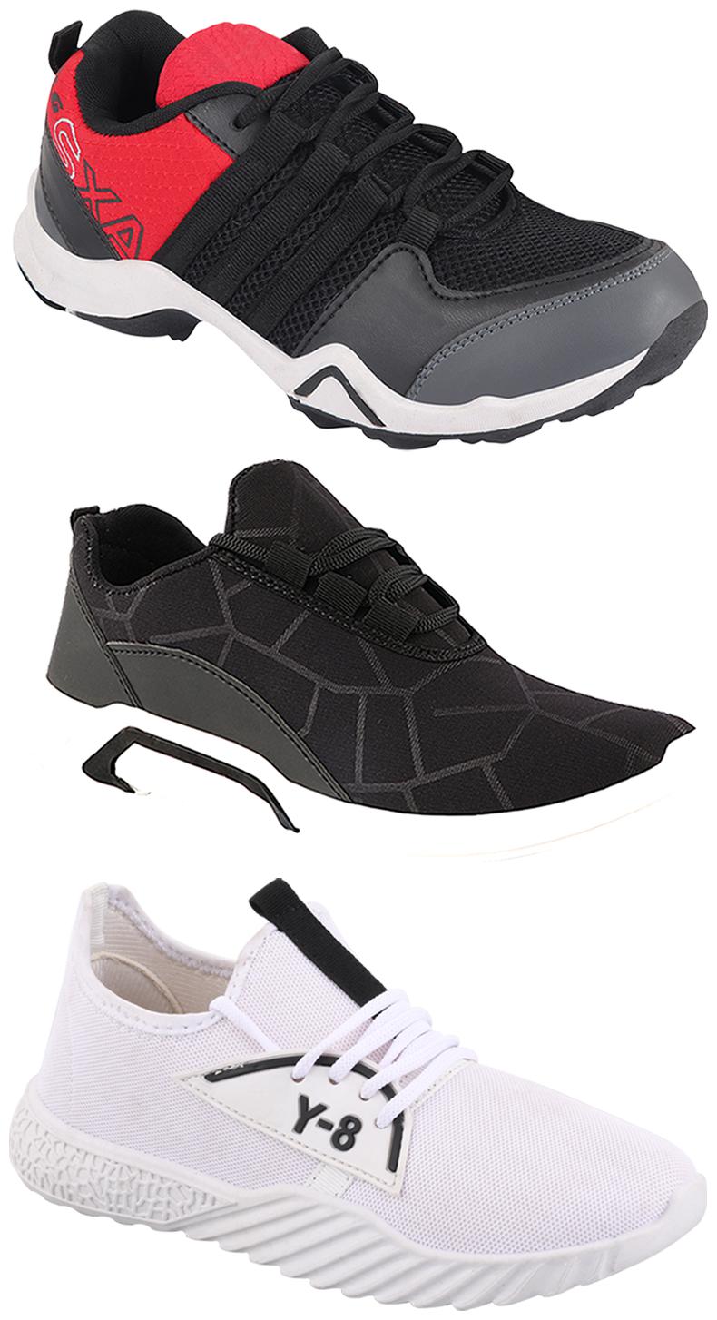 

Birde Men Multi-Color Casual Shoes - BRD-300-BLK AX-2-377