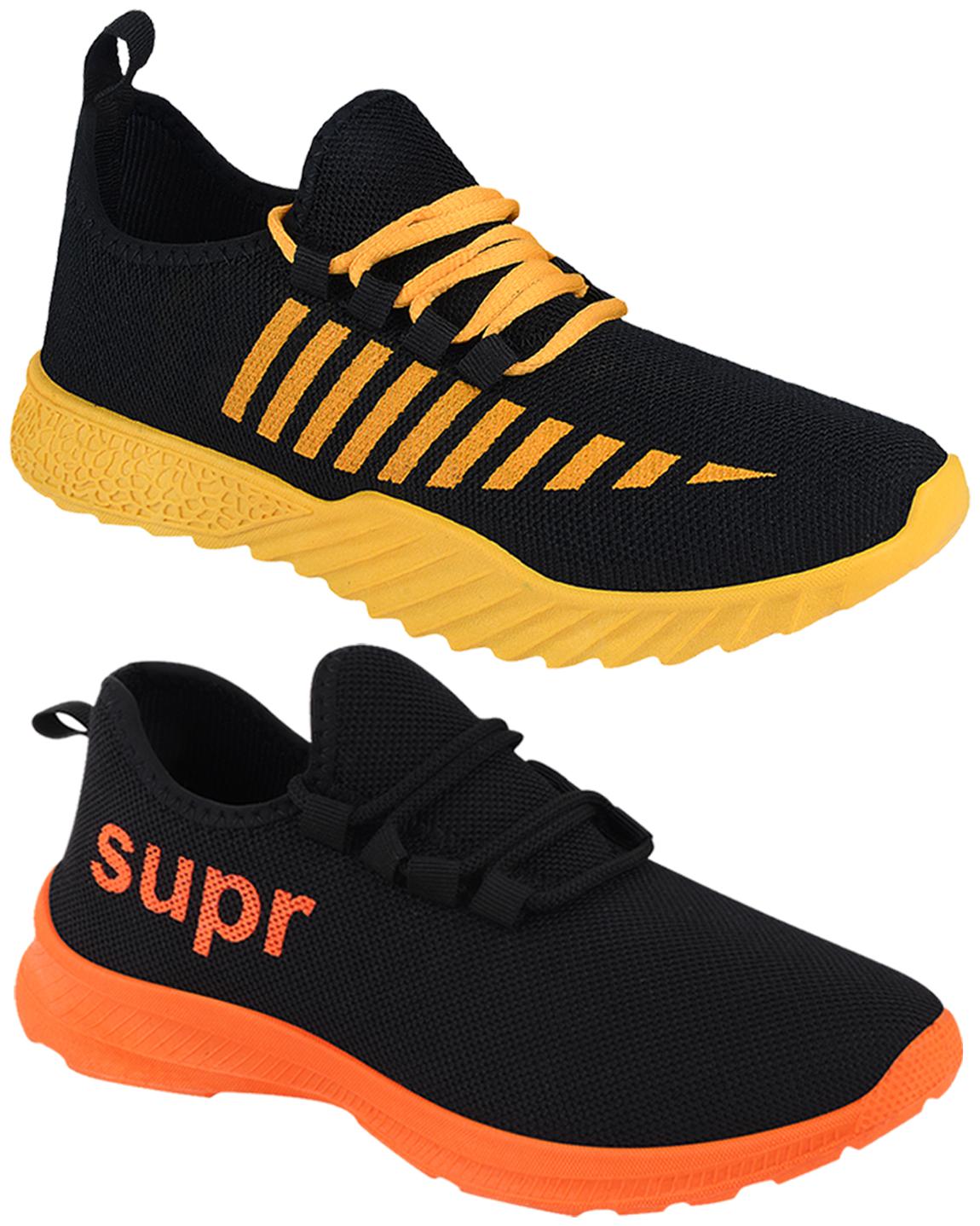 

Birde Men Multi-Color Casual Shoes - BRD-360-317-ORNG