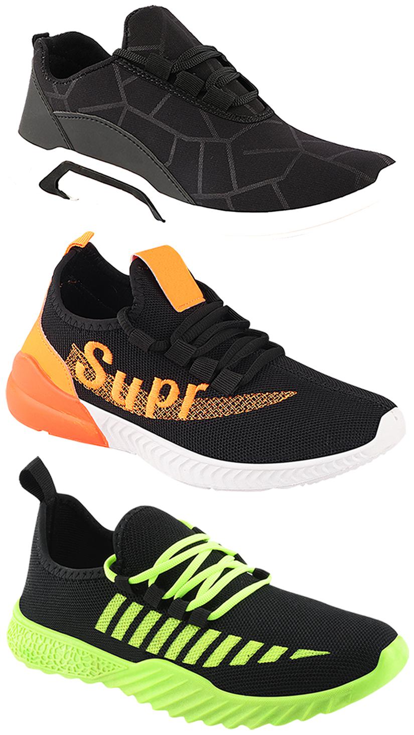 

Birde Men Multi-Color Casual Shoes - CASUAL SPORTS SNEAKERS RUNNNING SHOES - BRD-300-BLK-361-331