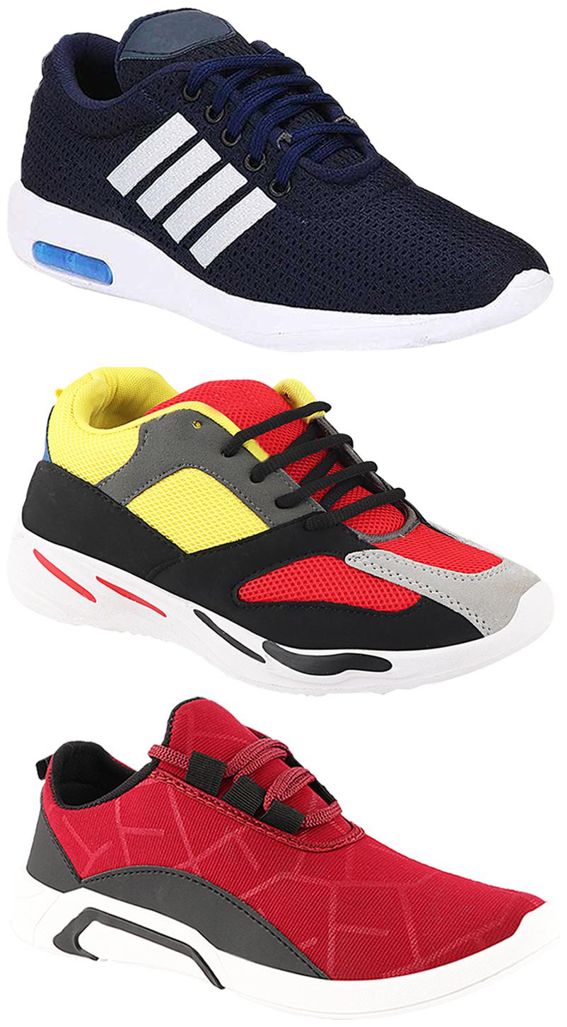 

Birde Men Multi-Color Casual Shoes - CASUAL SPORTS SNEAKERS RUNNNING SHOES - BRD-304-BLU BRD-300-CHRY BRD-333