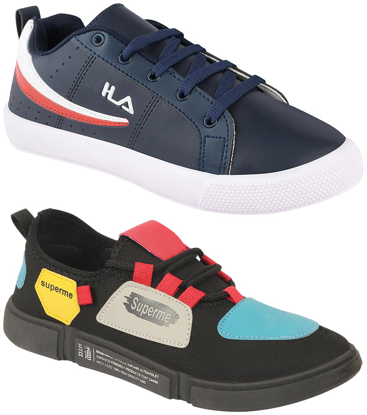 

Birde Men Multi-Color Casual Shoes - BRD-365-CHAMPION-22-BLK