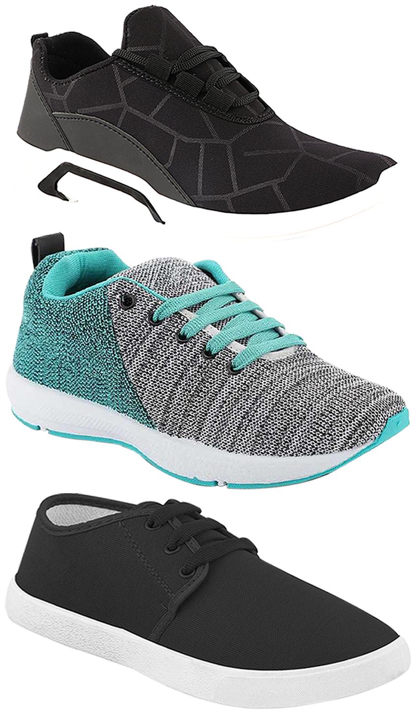 

Birde Men Multi-Color Casual Shoes - CASUAL SPORTS SNEAKERS RUNNNING SHOES - BRD-300-BLK-349-221