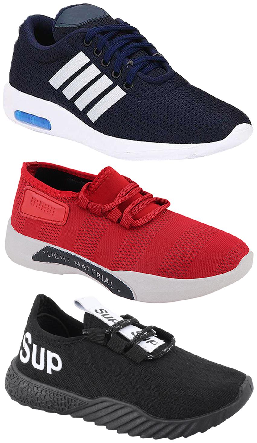 

Birde Men Multi-Color Casual Shoes - CASUAL SPORTS SNEAKERS RUNNNING SHOES - BRD-304-BLU BRD-301-RD BRD-384