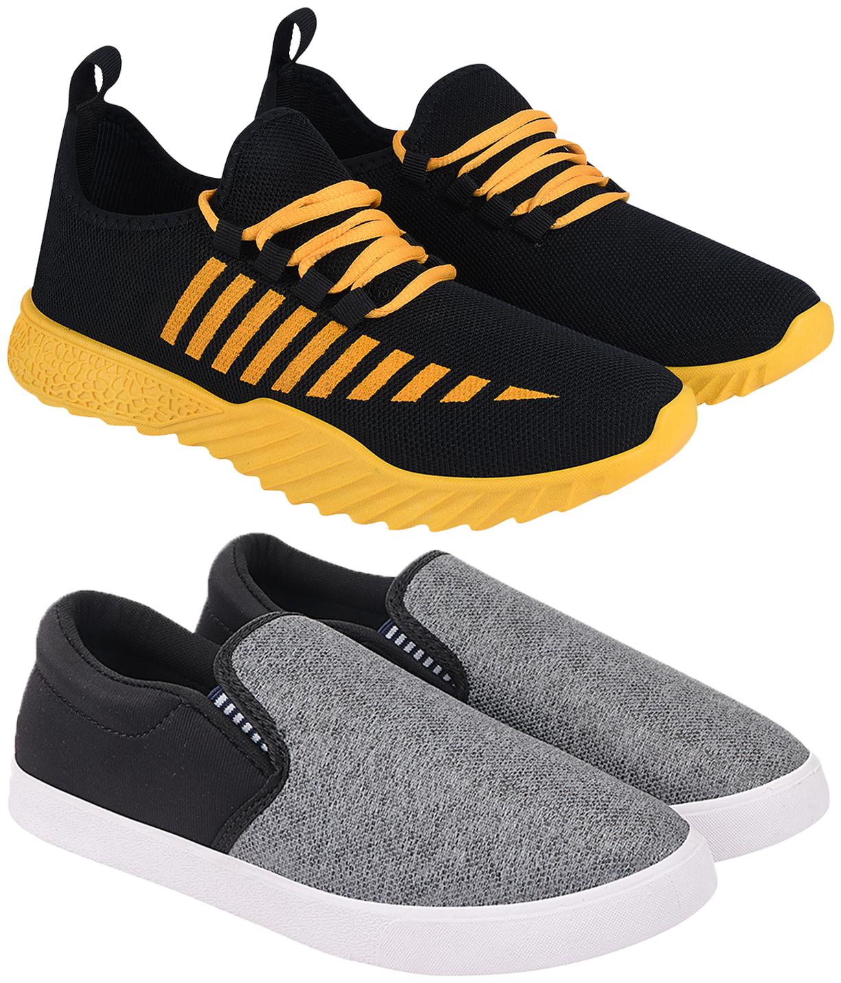

Birde Men Multi-Color Casual Shoes - BRD-360-310-SLVR