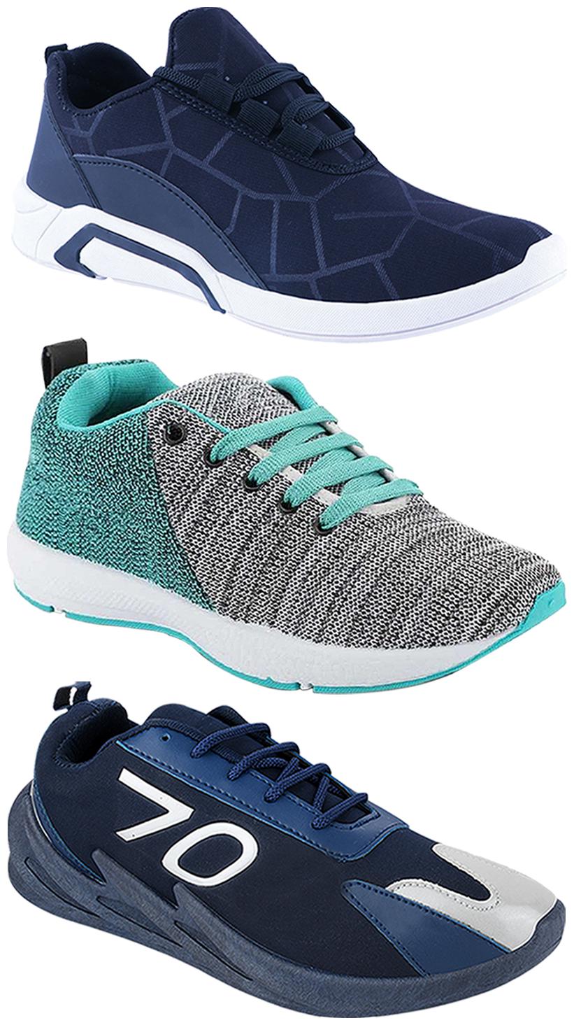 

Birde Men Multi-Color Casual Shoes - CASUAL SPORTS SNEAKERS RUNNNING SHOES - BRD-300-BLU-221-351