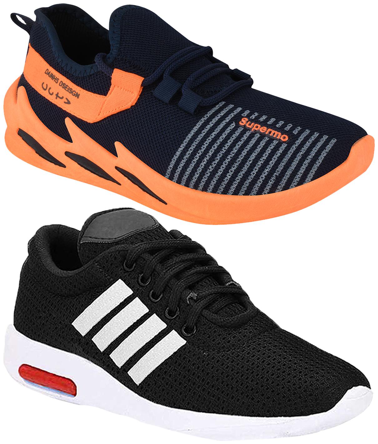 

Birde Men Multi-Color Casual Shoes - BRD-371-304-BLK