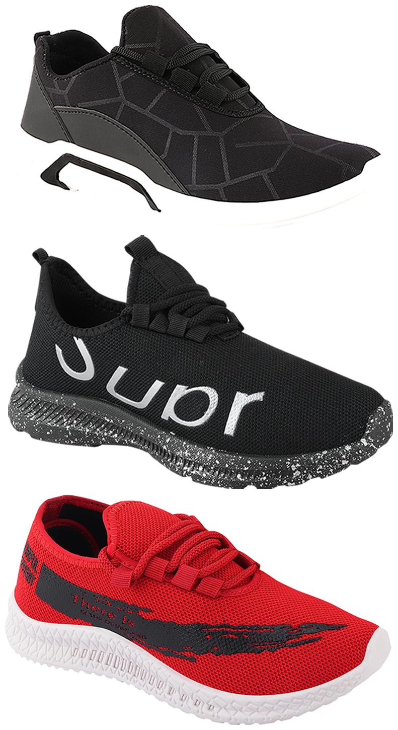 

Birde Men Multi-Color Casual Shoes - BRD-300-BLK-321-369