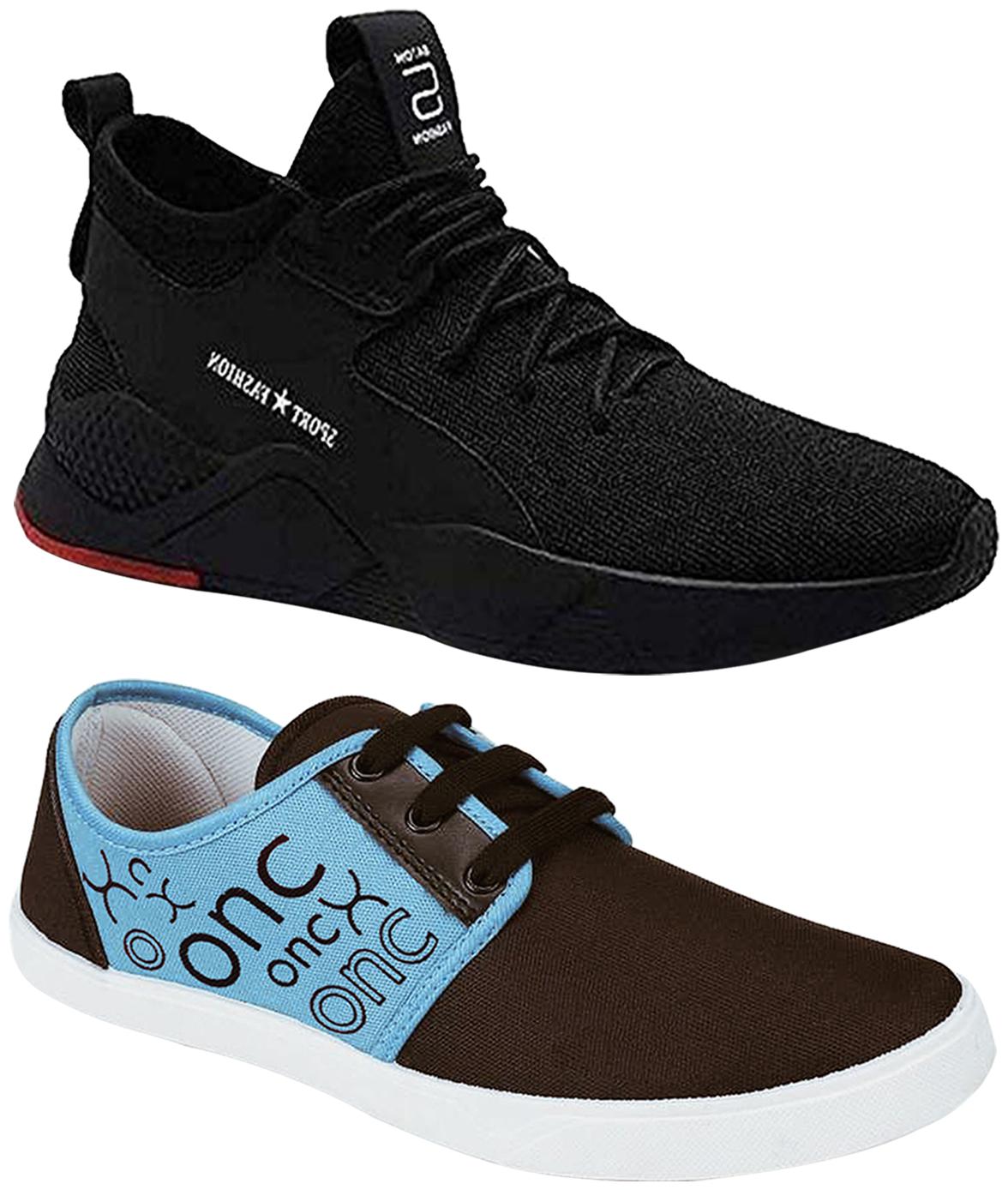 

Birde Men Multi-Color Casual Shoes - BRD-343-ON8-SKY