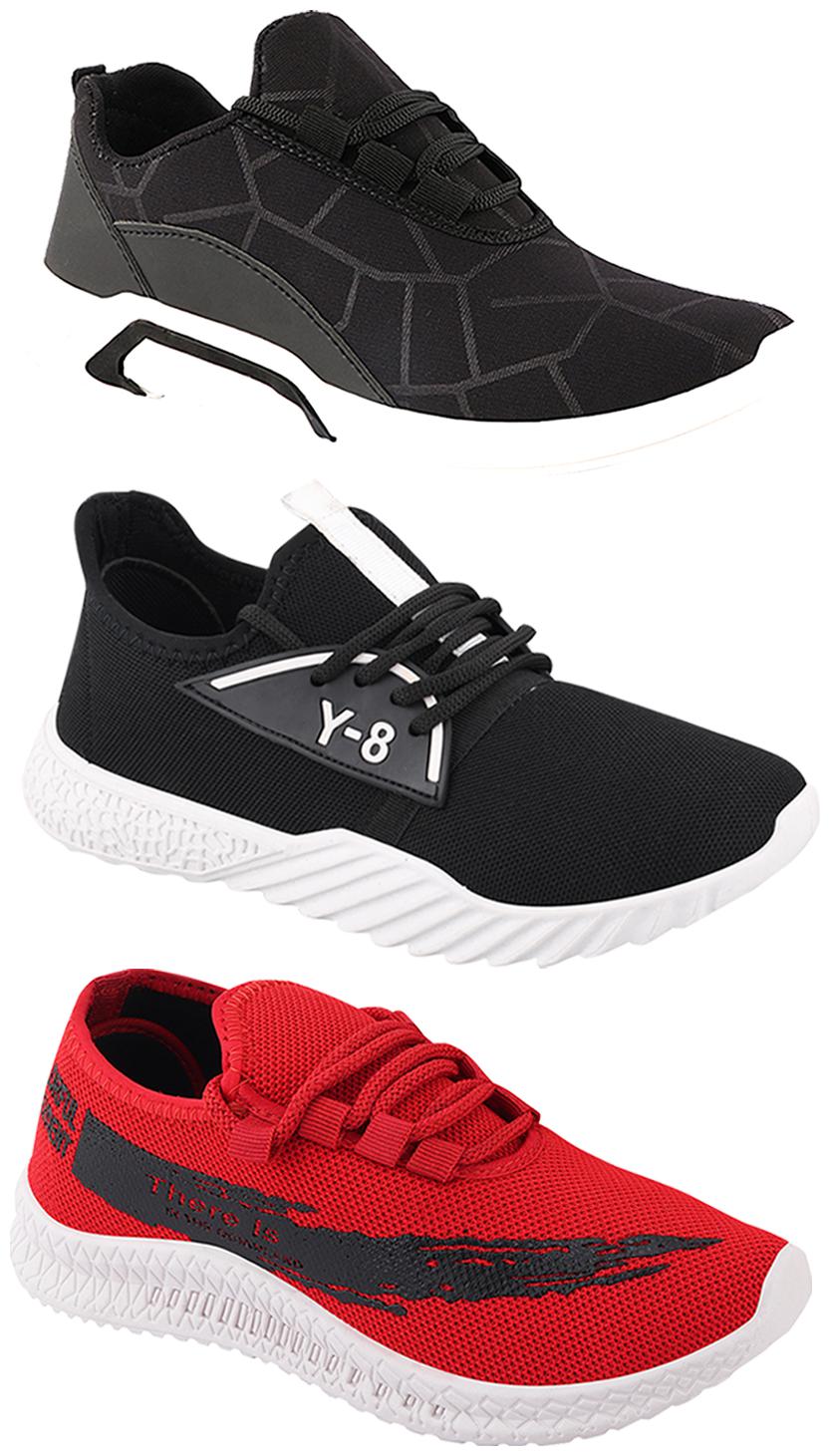 

Birde Men Multi-Color Casual Shoes - BRD-300-BLK-321-378