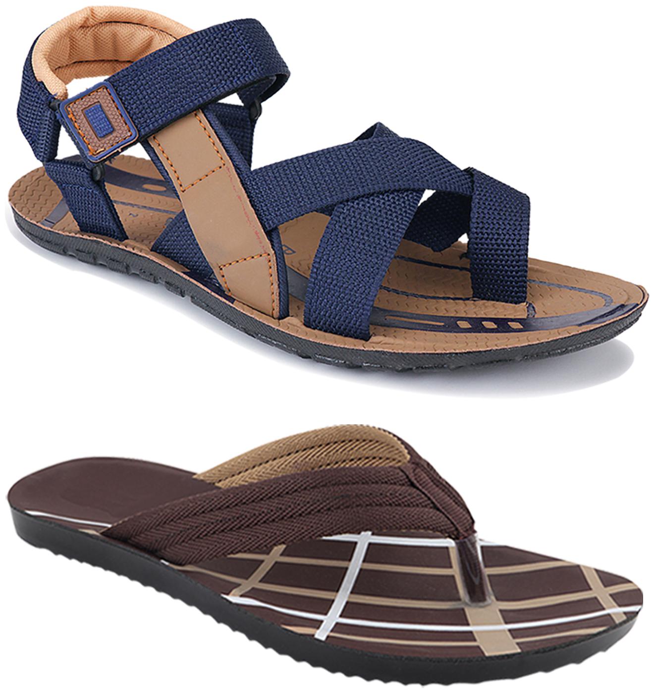 

Birde Men Multi-Color Sandals - 2 Pair