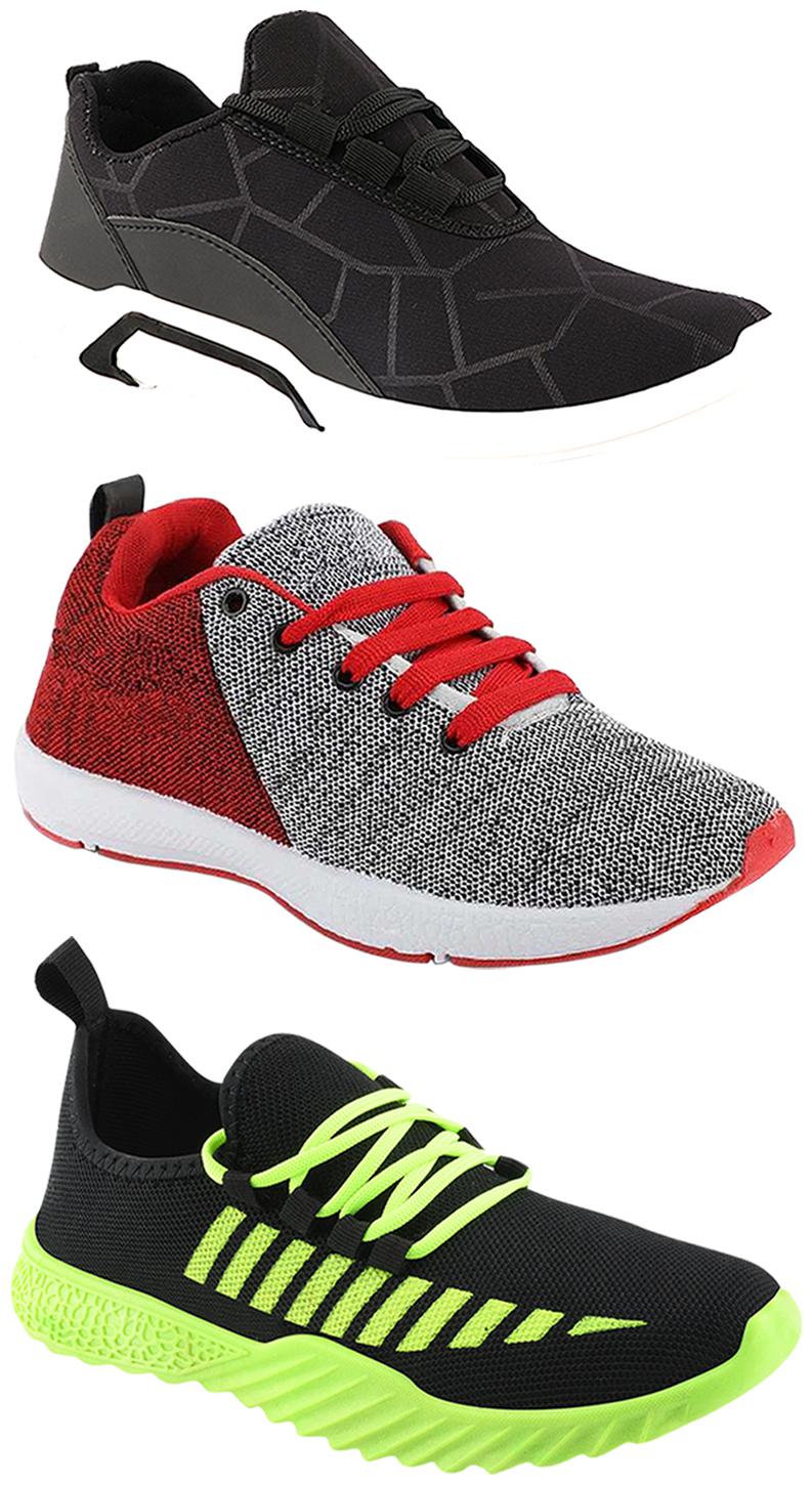 

Birde Men Multi-Color Casual Shoes - BRD-300-BLK-361-222