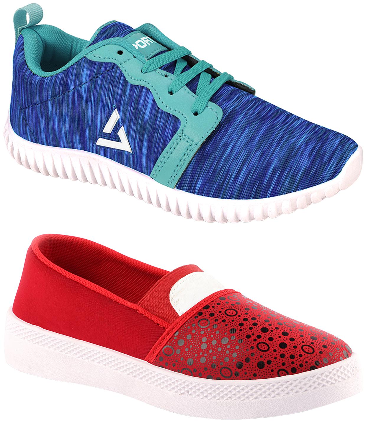 

Birde Women BRD-307-ReD Running Shoes ( Multi-Color )