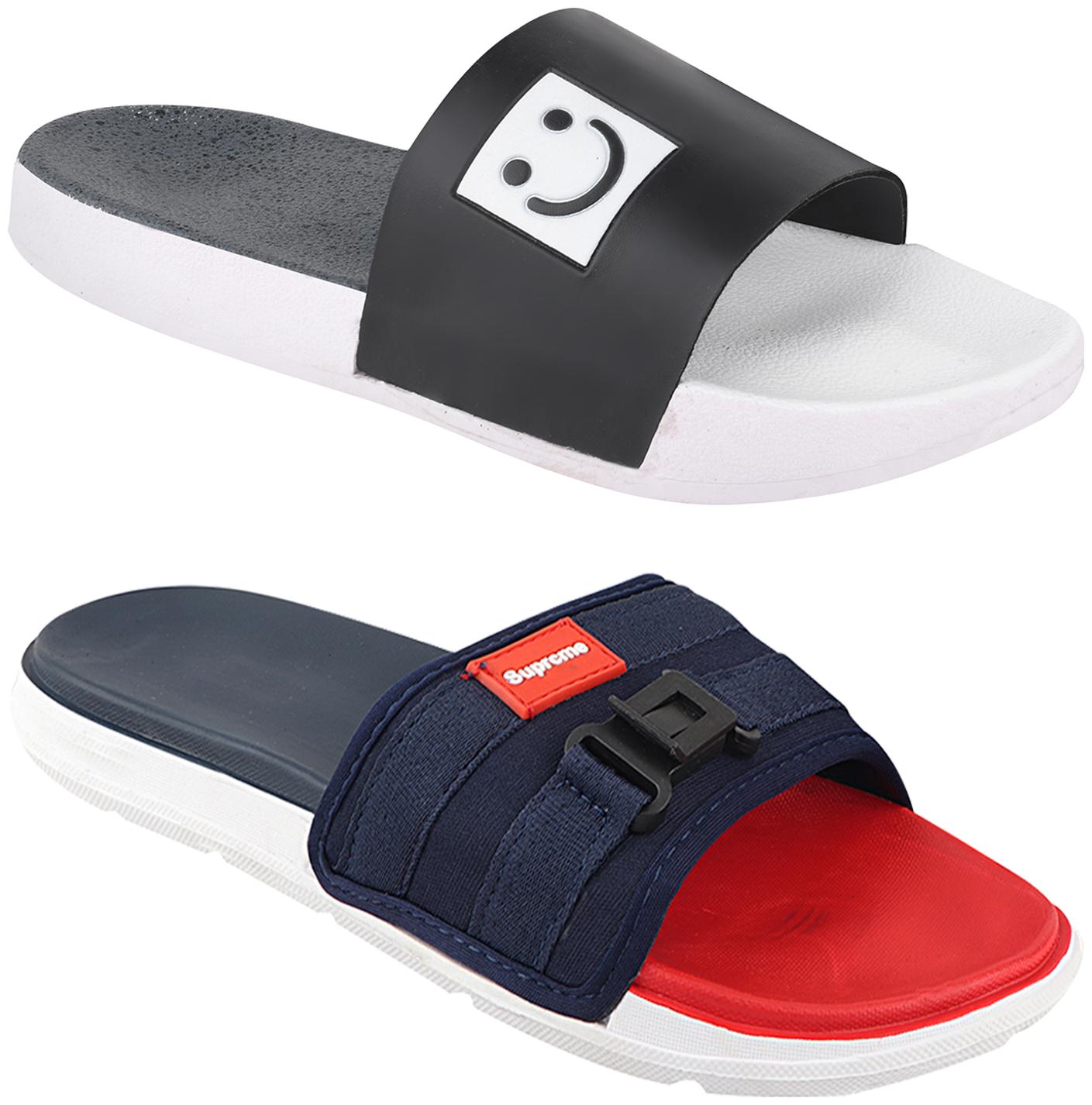 

Birde Men Multi Flip-Flops - 2 Pair