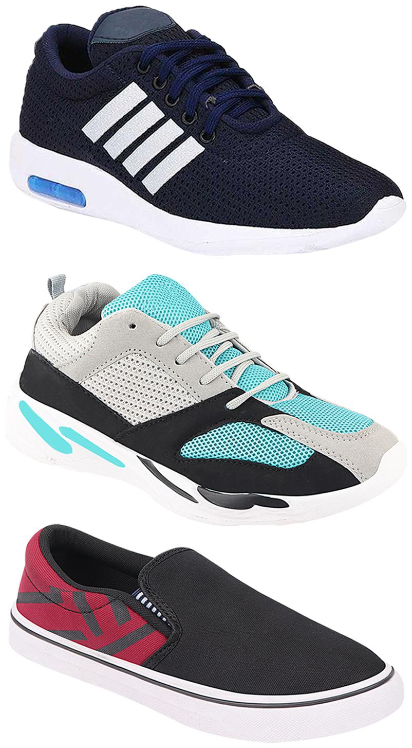 

Birde Men Multi-Color Casual Shoes - CASUAL SPORTS SNEAKERS RUNNNING SHOES - BRD-304-BLU BRD-308-MRN BRD-332