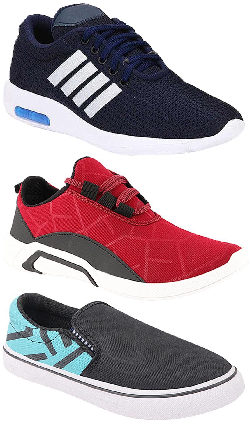 

Birde Men Multi-Color Casual Shoes - BRD-304-BLU BRD-300-CHRY BRD-308-SGRN
