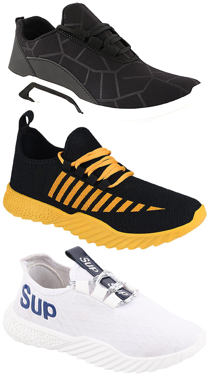 

Birde Men Multi-Color Casual Shoes - CASUAL SPORTS SNEAKERS RUNNNING SHOES - BRD-300-BLK-360-385