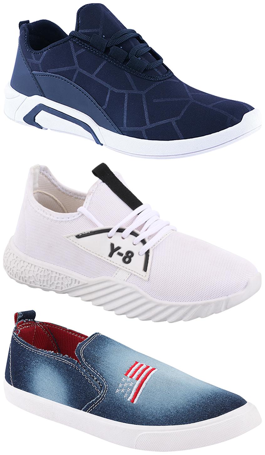 

Birde Men Multi-Color Casual Shoes - BRD-300-BLU-1220-377