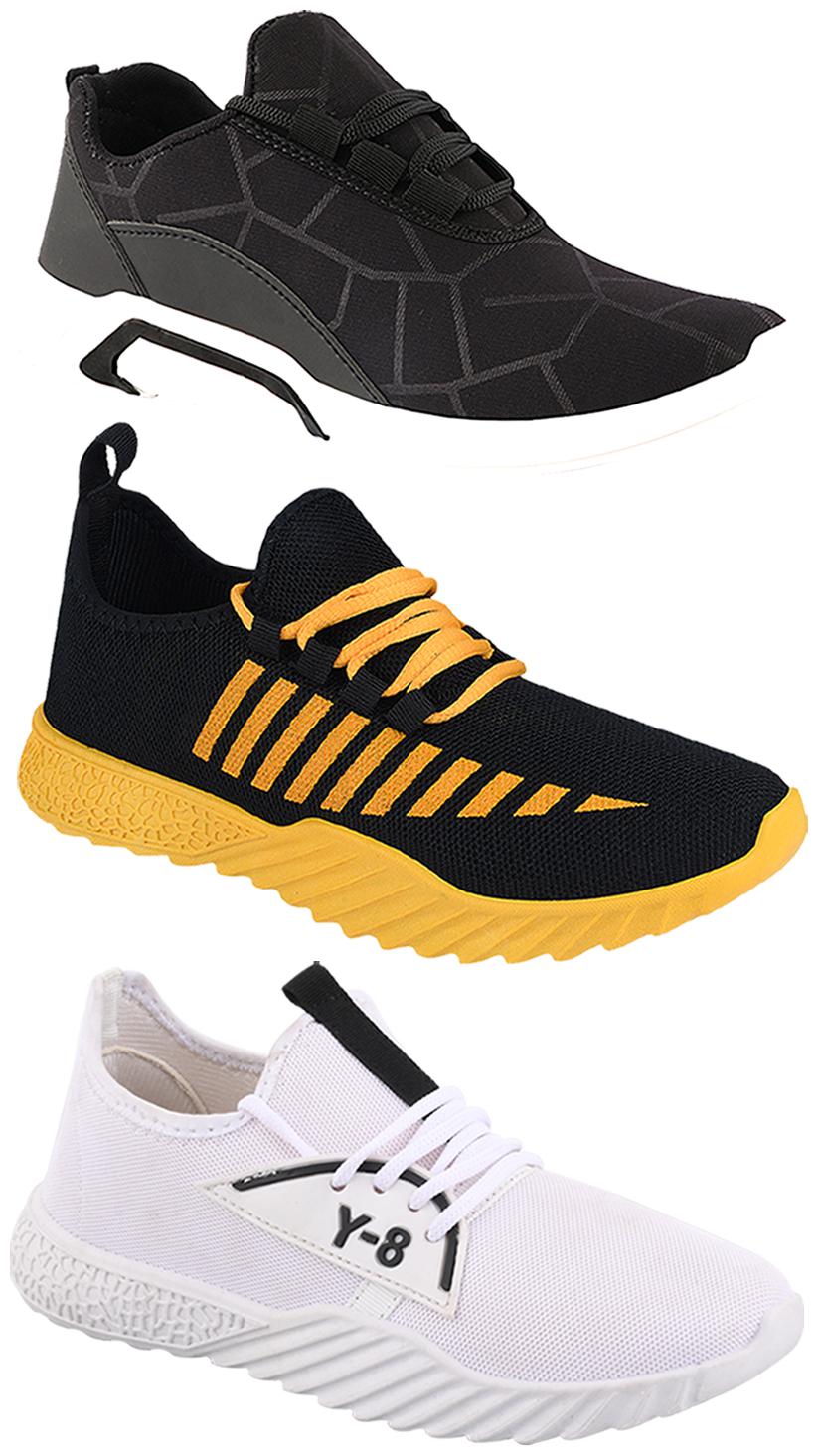 

Birde Men Multi-Color Casual Shoes - BRD-300-BLK-360-377