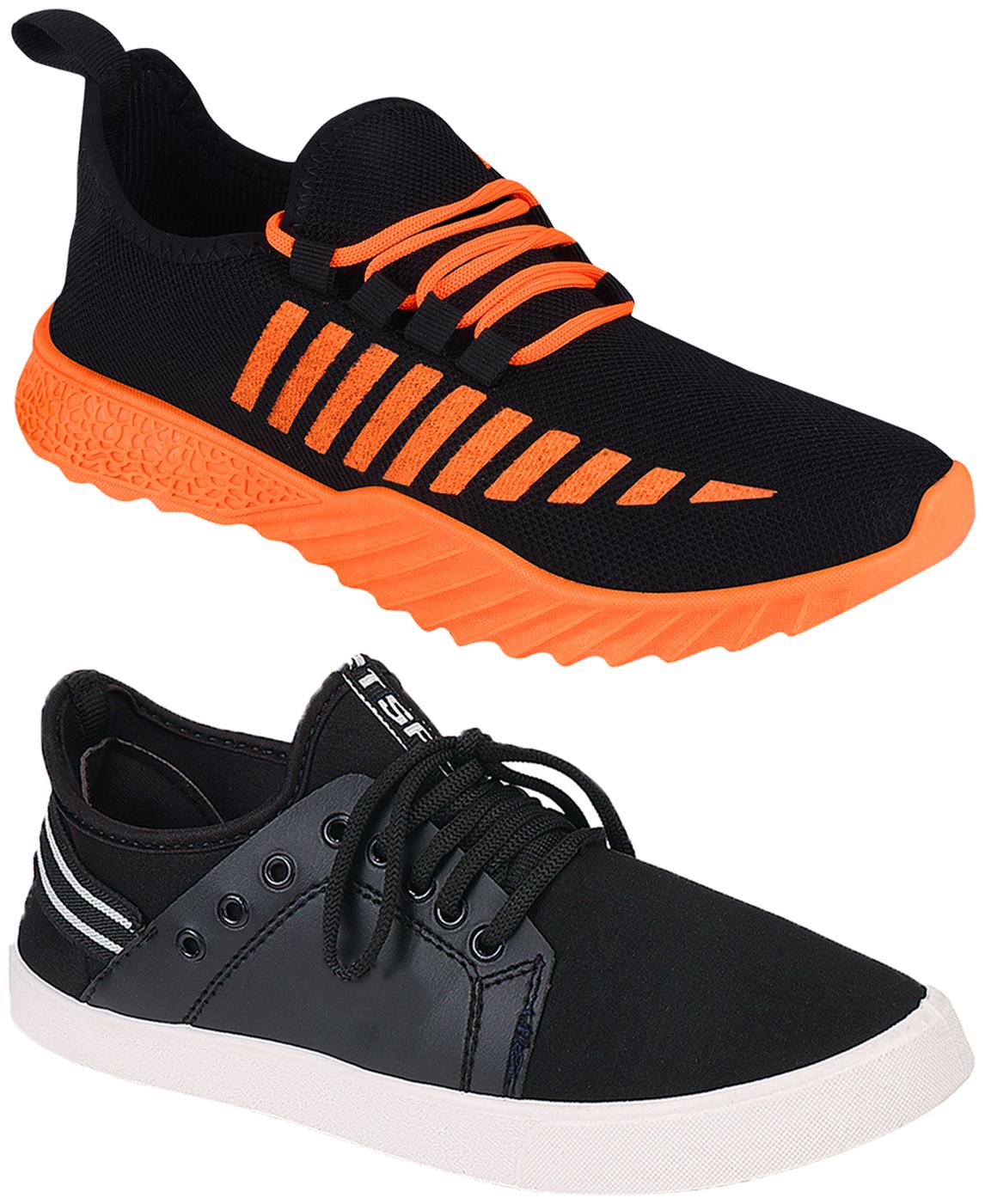 

Birde Men Multi-Color Casual Shoes - BRD-359-AUDI-2-BLK
