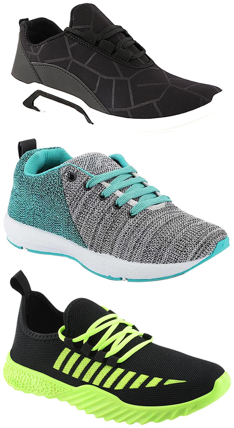 

Birde Men Multi-Color Casual Shoes - CASUAL SPORTS SNEAKERS RUNNNING SHOES - BRD-300-BLK-361-221