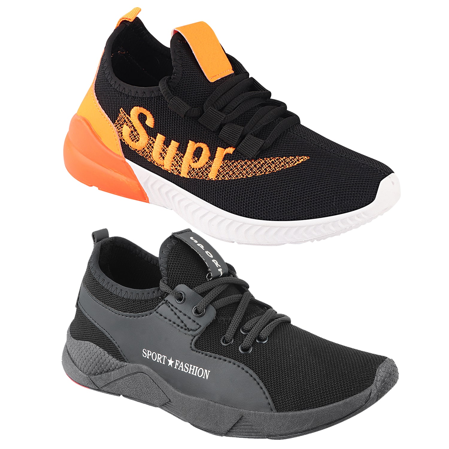 

Birde Multicolor Mesh Casual Shoes For Men (Pack of 2)