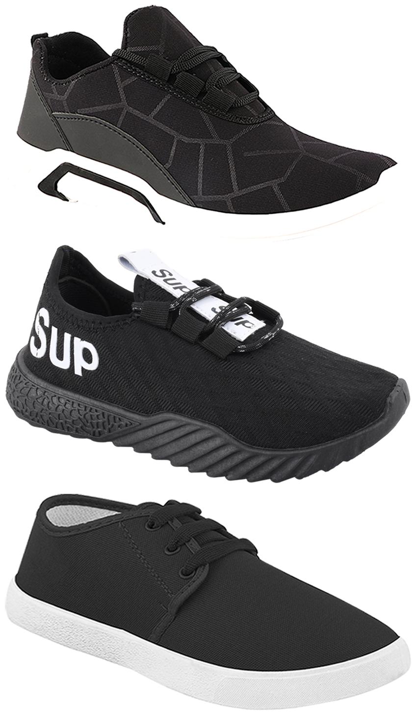

Birde Men Multi-Color Casual Shoes - CASUAL SPORTS SNEAKERS RUNNNING SHOES - BRD-300-BLK-349-384