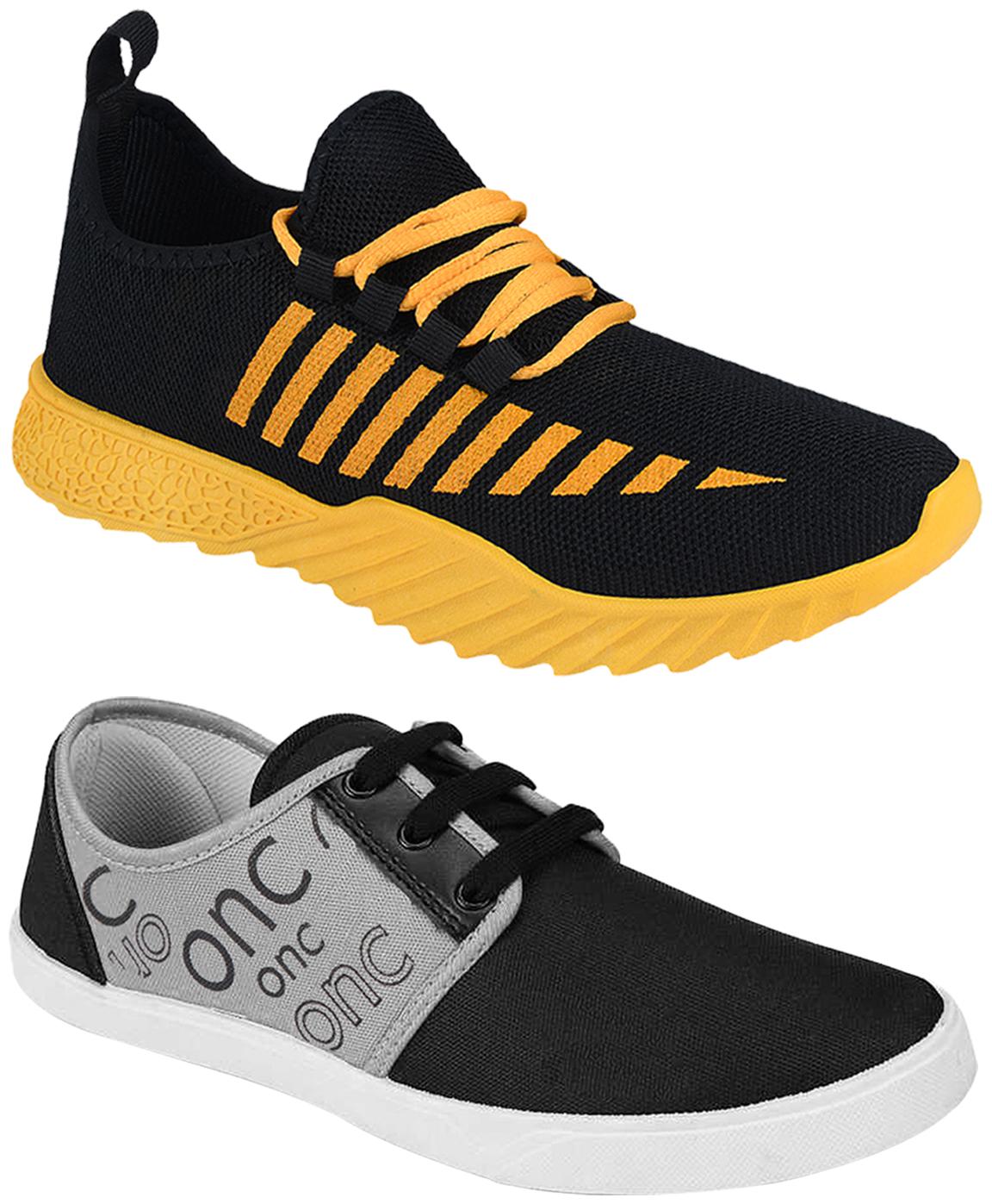 

Birde Men Multi-Color Casual Shoes - BRD-360-ON8-GRY