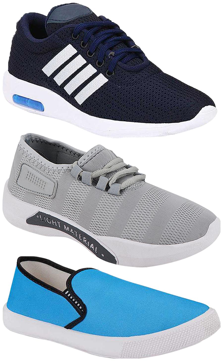 

Birde Men Multi-Color Casual Shoes - BRD-304-BLU BRD-301-GRY BRD-309-SKY