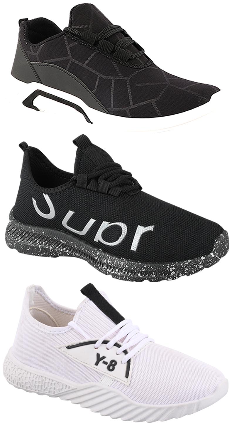 

Birde Men Multi-Color Casual Shoes - BRD-300-BLK-369-377