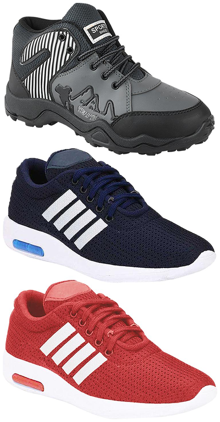 

Birde Men Multi-Color Casual Shoes - BRD-304-BLU BRD-304-RD BRD-367