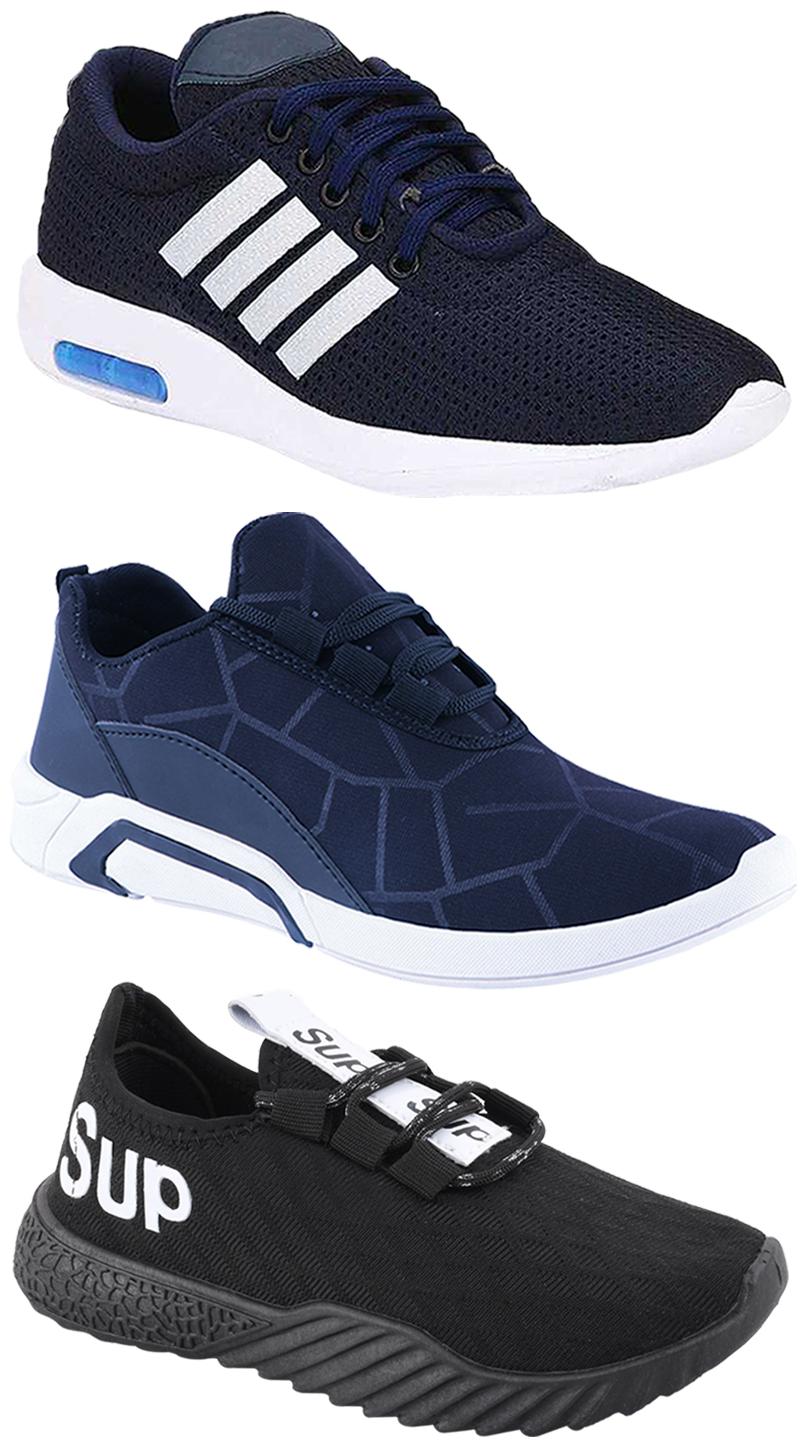 

Birde Men Multi-Color Casual Shoes - CASUAL SPORTS SNEAKERS RUNNNING SHOES - BRD-304-BLU BRD-300-BLU BRD-384